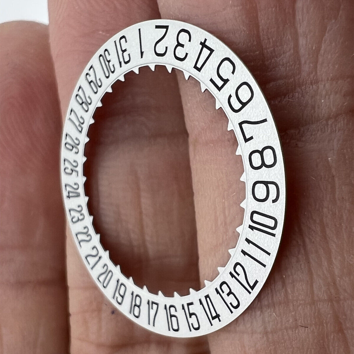 Original Japan Made Date Disk Wheel Date Wheel for Miyota 9015 Movement Date@6