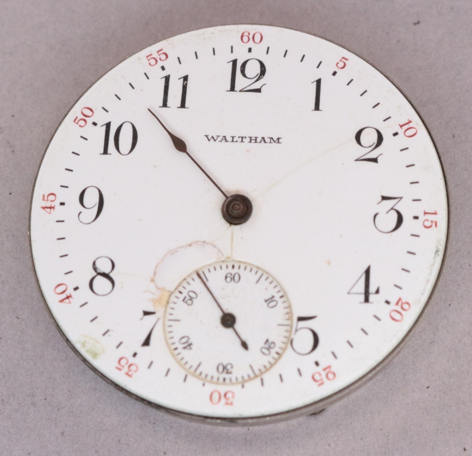 Waltham 16 Size Pocket Watch Movement – DF495