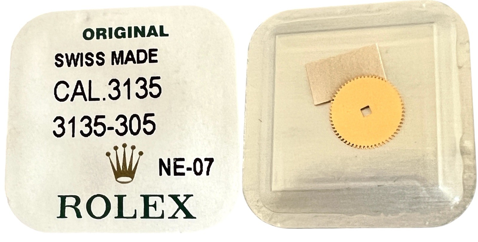 ROLEX CAL. 3135 305 Ratchet Wheel New Factory Sealed! 100% AUTHENTIC!