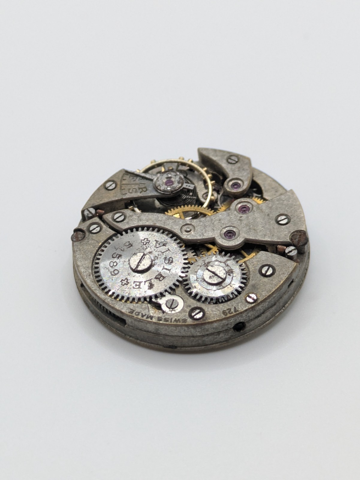Cal 729 FHF 51589 Visible Manual Wind Movement Swiss 27.1mm