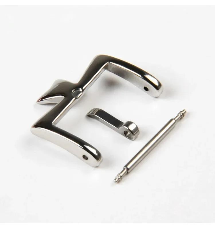 New Metal Watch Clasp 16 18mm Stainless Steel Pin Buckle for Vacheron VC Gold