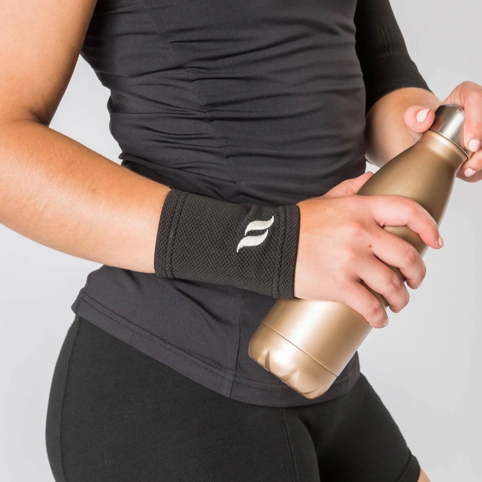Back on Track Physio 4-Way Stretch Black Wrist Brace