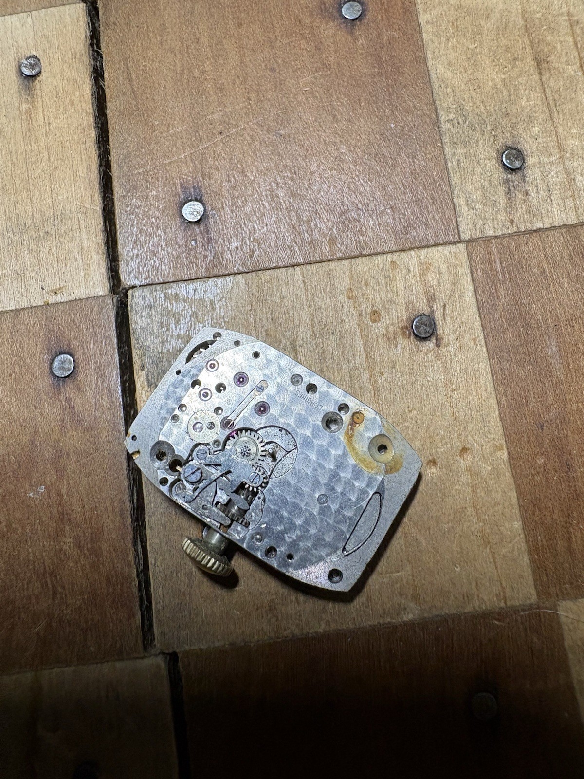 WRISTWATCH MOVEMENT 9L LONGINES 17j PARTS/REPAIR ! b1x10