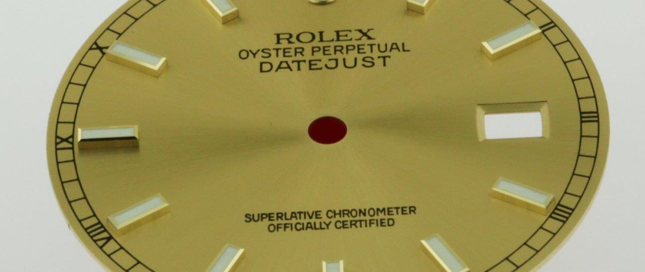 Original Men’s Rolex Datejust QS 116203 116233 Champagne Index Hour Dial 2T #C10
