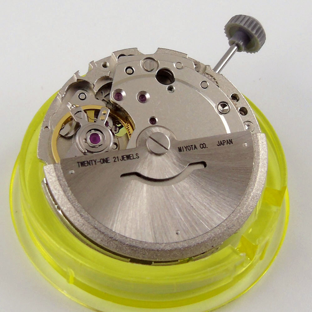 Japan Miyota 8215/821A Automatic Movement White/Black Date Wheel High Accuracy