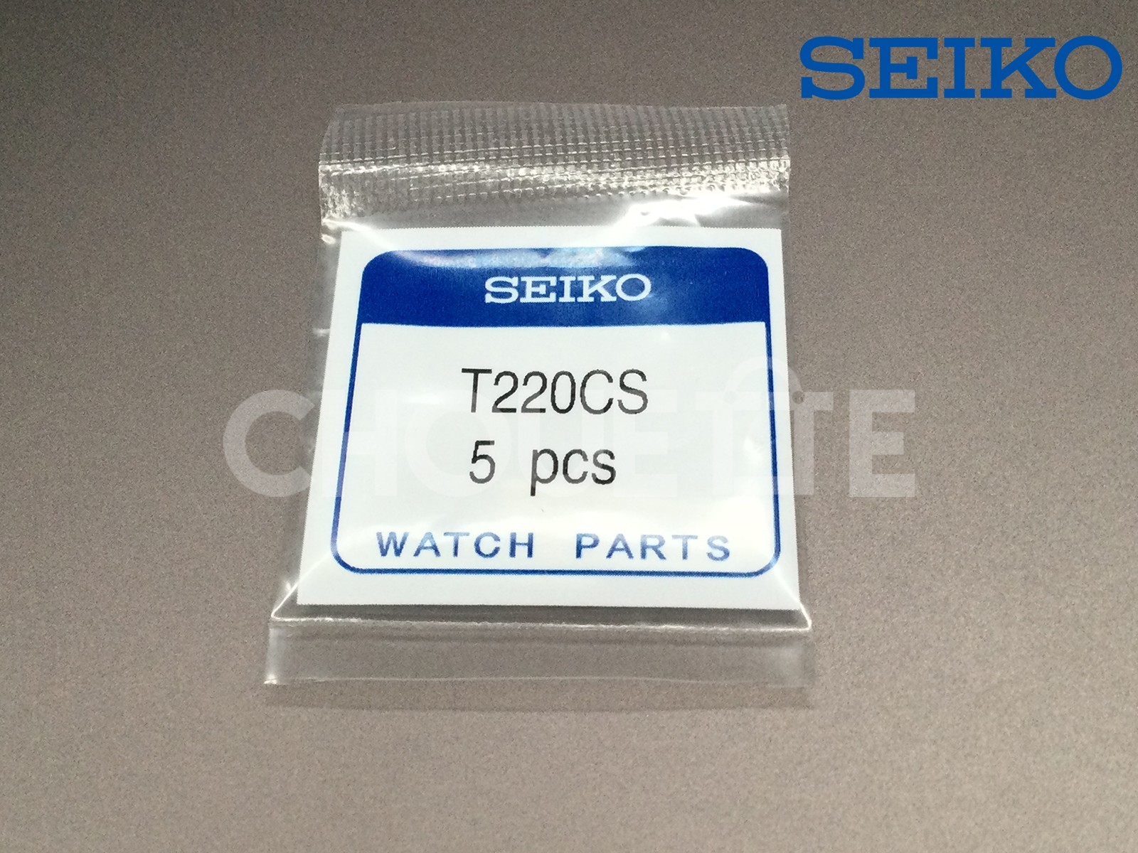 5 PCS Genuine Seiko T220CS 22mm Spring Bars for Seiko 5 / 5 Sports / Prospex etc