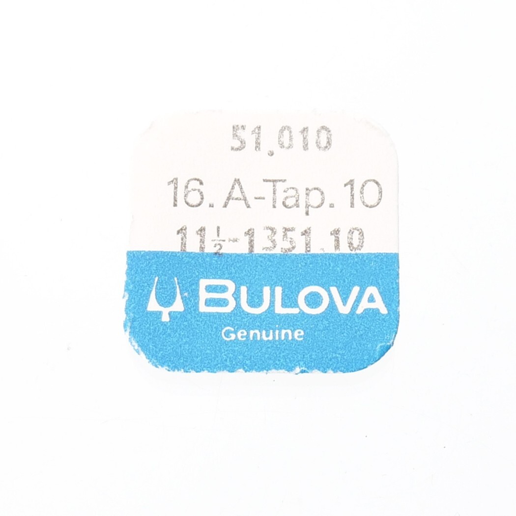 NOS Genuine Bulova Caravelle Wrist Watch Stem Part #16A For Cal 1351.10 (C7D20)