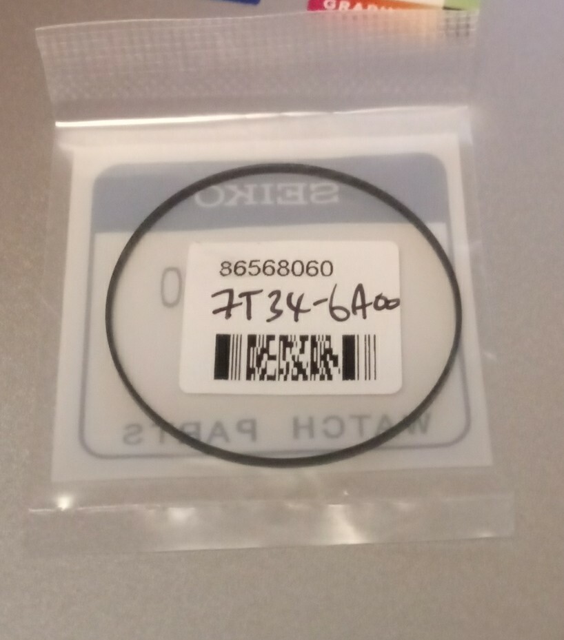 CRYSTAL GASKET FITS SEIKO FLIGHTMASTER 7T34-6A00