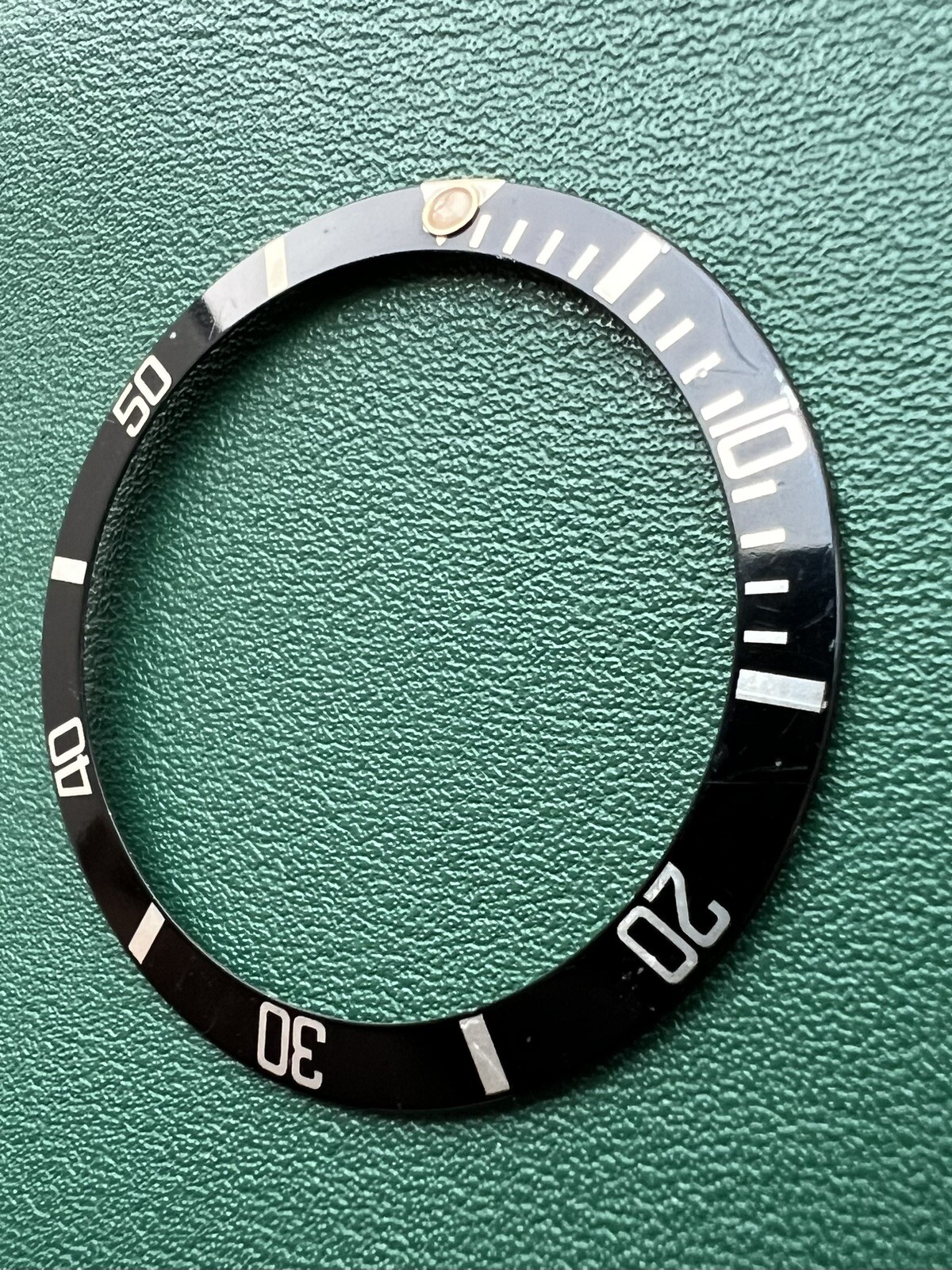 Rolex Submariner Date 16613 16803 16808 16618 Black TRITIUM Bezel Insert #1199