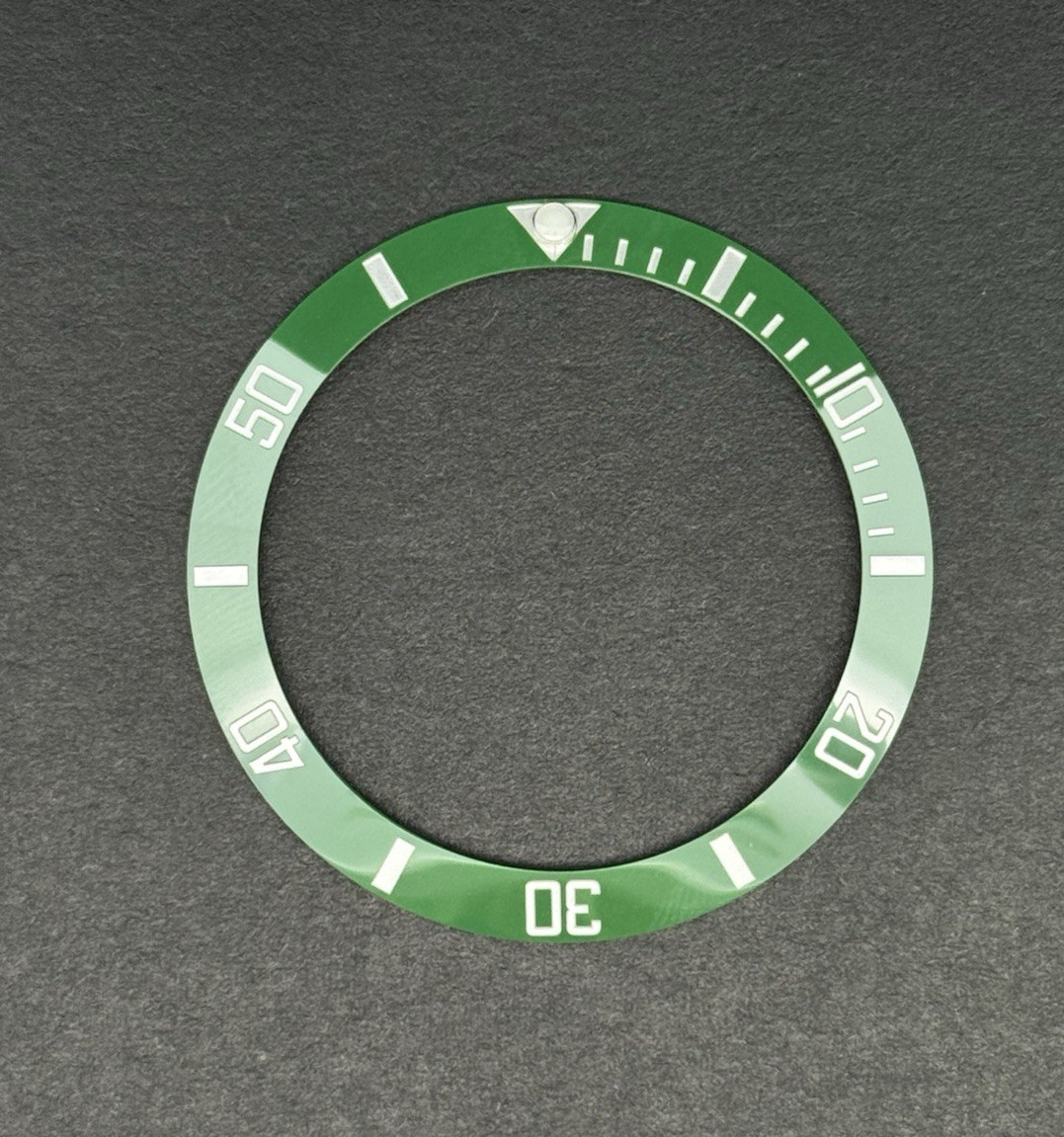 Replacement GREEN Ceramic Bezel For 40mm Rolex Submariner 116610 116613 114060