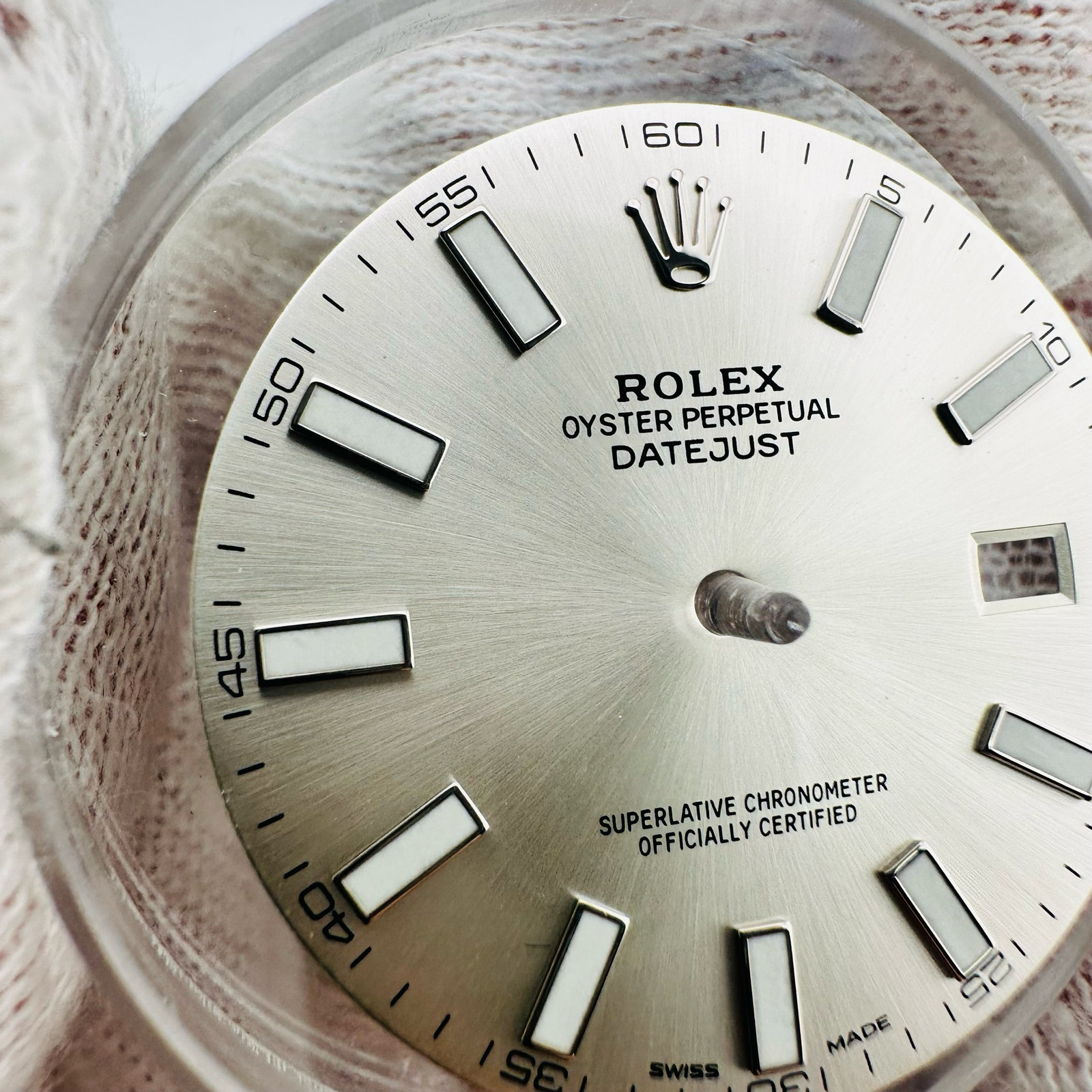 EXCELLENT Rolex Silver Index Dial 40mm Datejust2 116300 116334