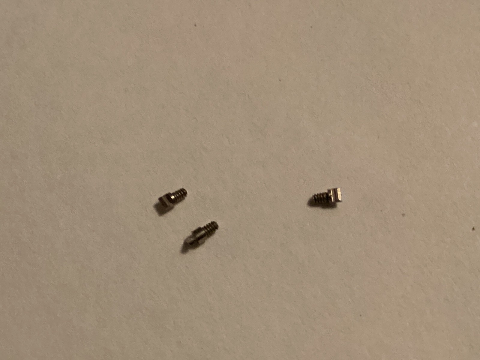 Benrus DO caliber male stem for split stems watches 3 stems per purchase