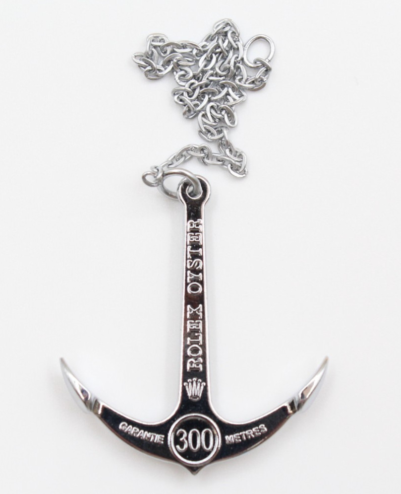 Rolex Vintage Submariner Anchor Charm 1000ft/300m Stainless Steel OEM