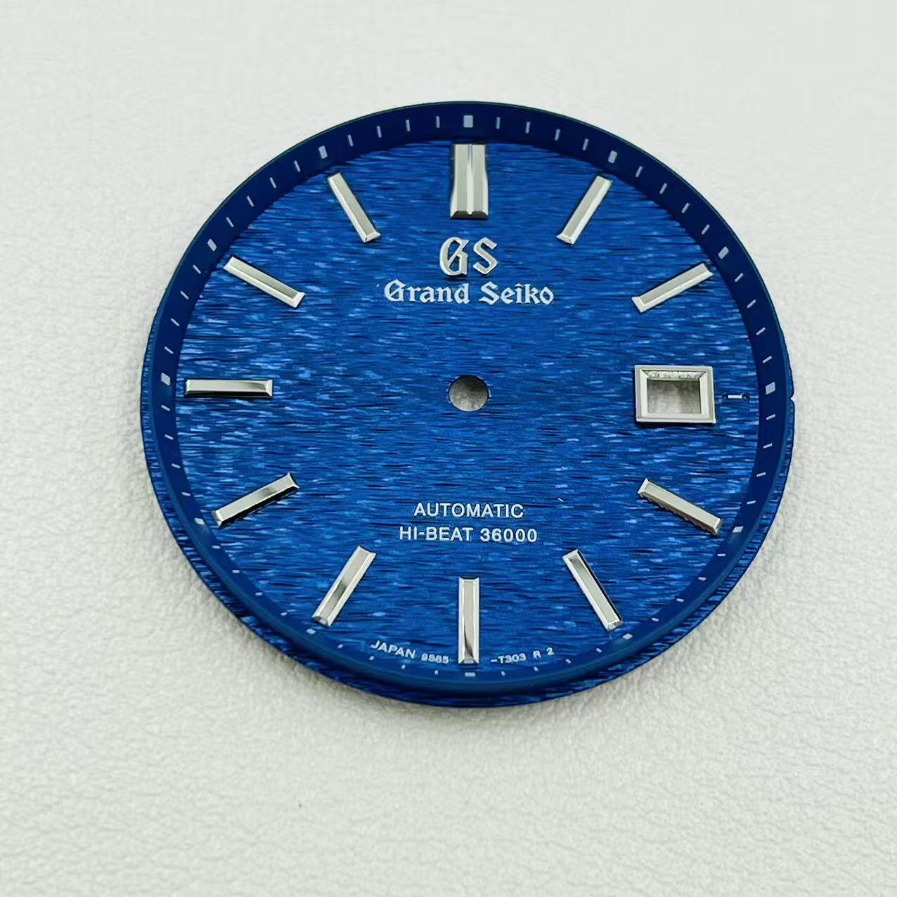 33.5mm Watch Dial for Seiko NH35 NH36 Movement Striation GS Dials Parts Mod