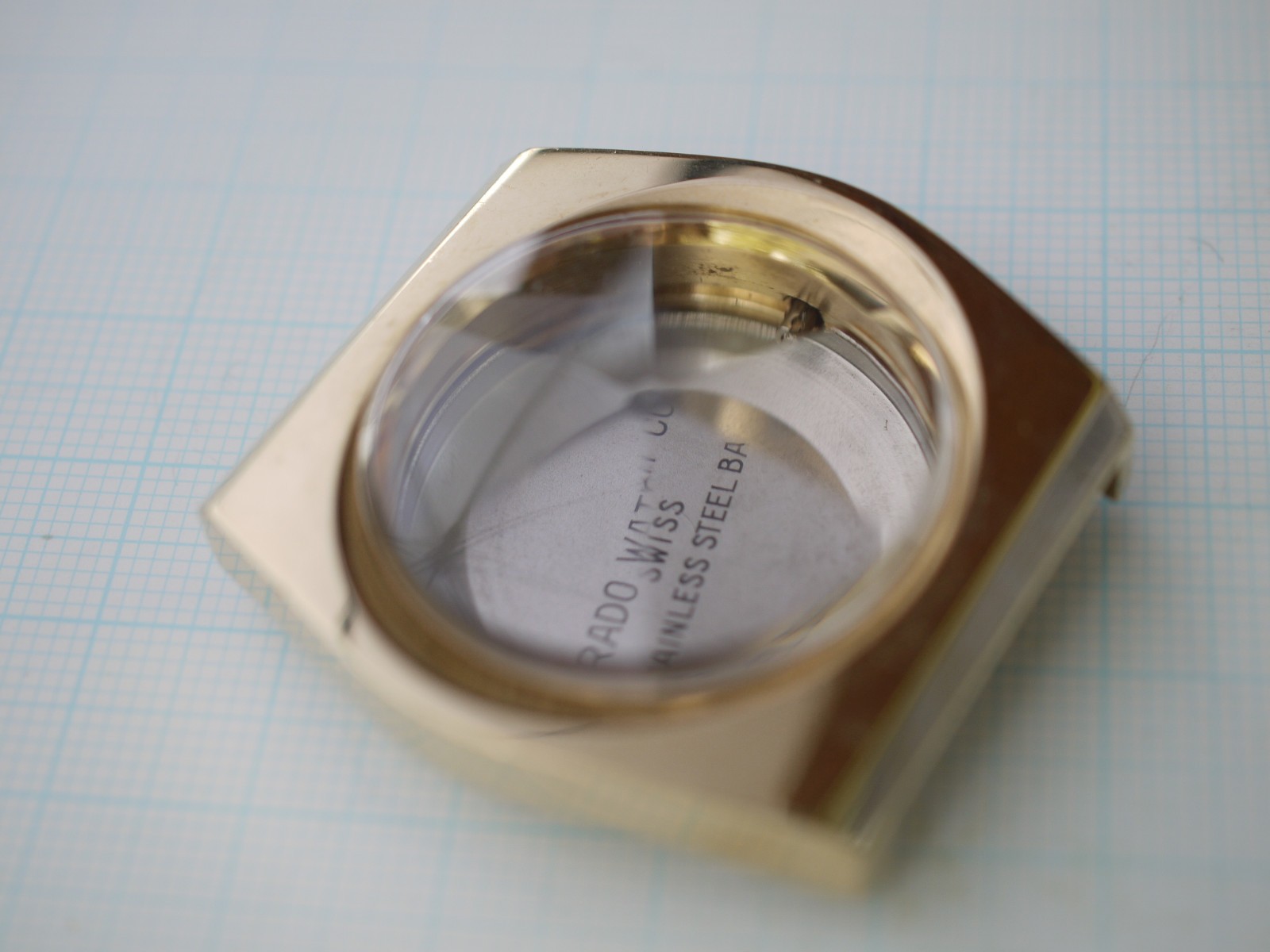 RADO COMPANION 603.3082.2 Automatic Gold Plated Special crysta Ø 34mm Case