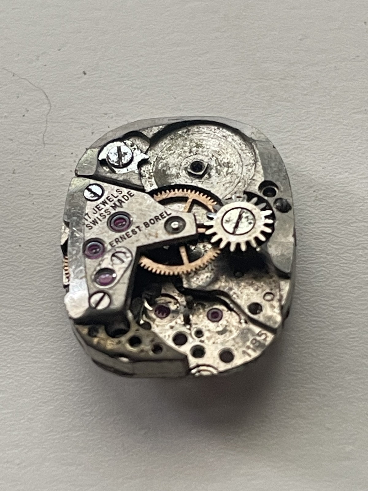 Ernest Borel Cal 1185 Female Watch Movement for Repair Parts