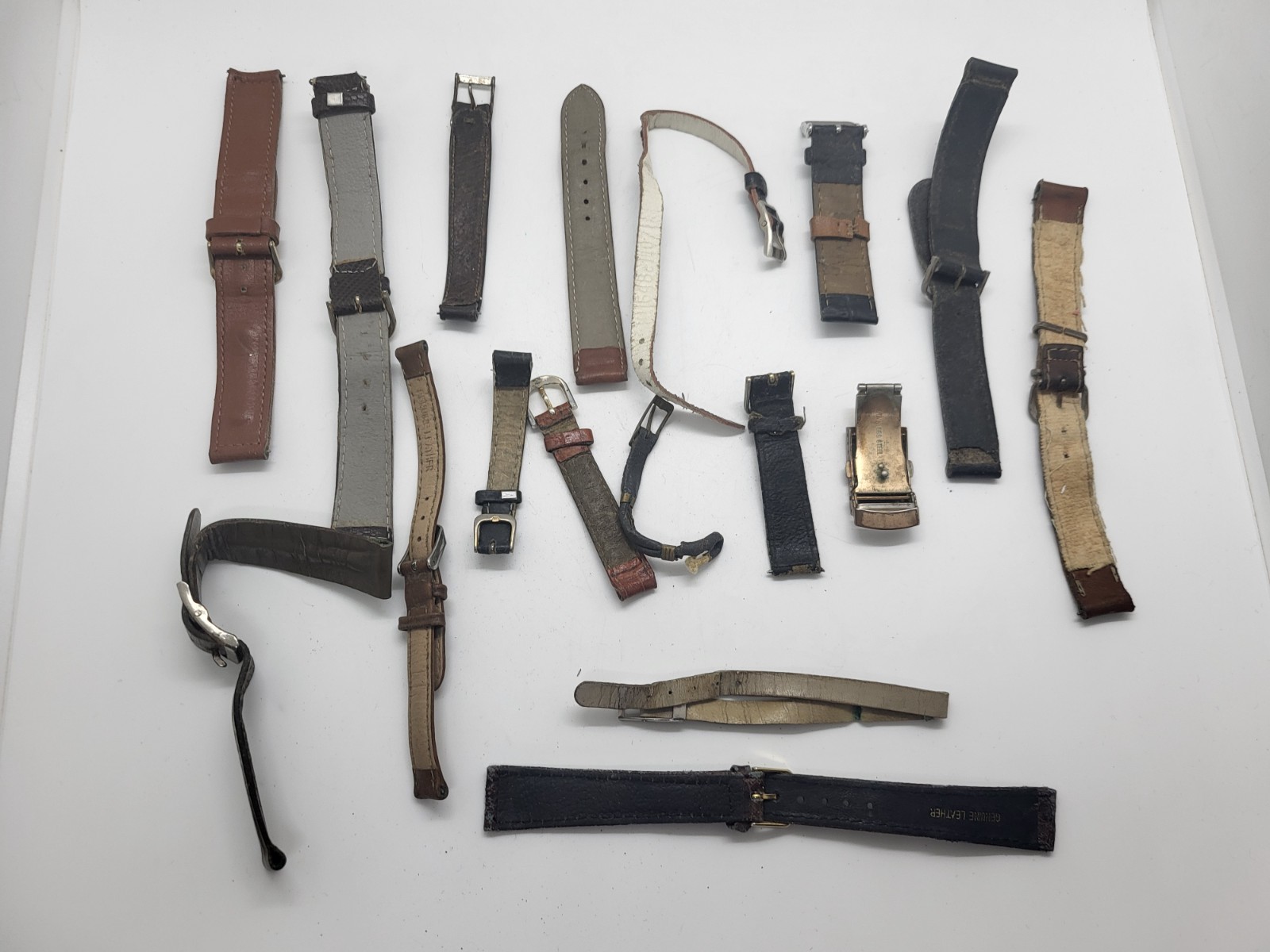 Vintage Old Watch Straps Various For Repair Or As Spare Parts USSR Era 2