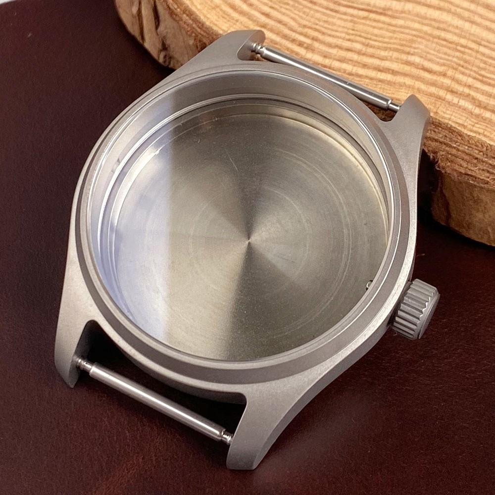 20ATM Diver Titanium 36/39mm Pilot Sapphire Retro Watch Case For NH35 ETA2824