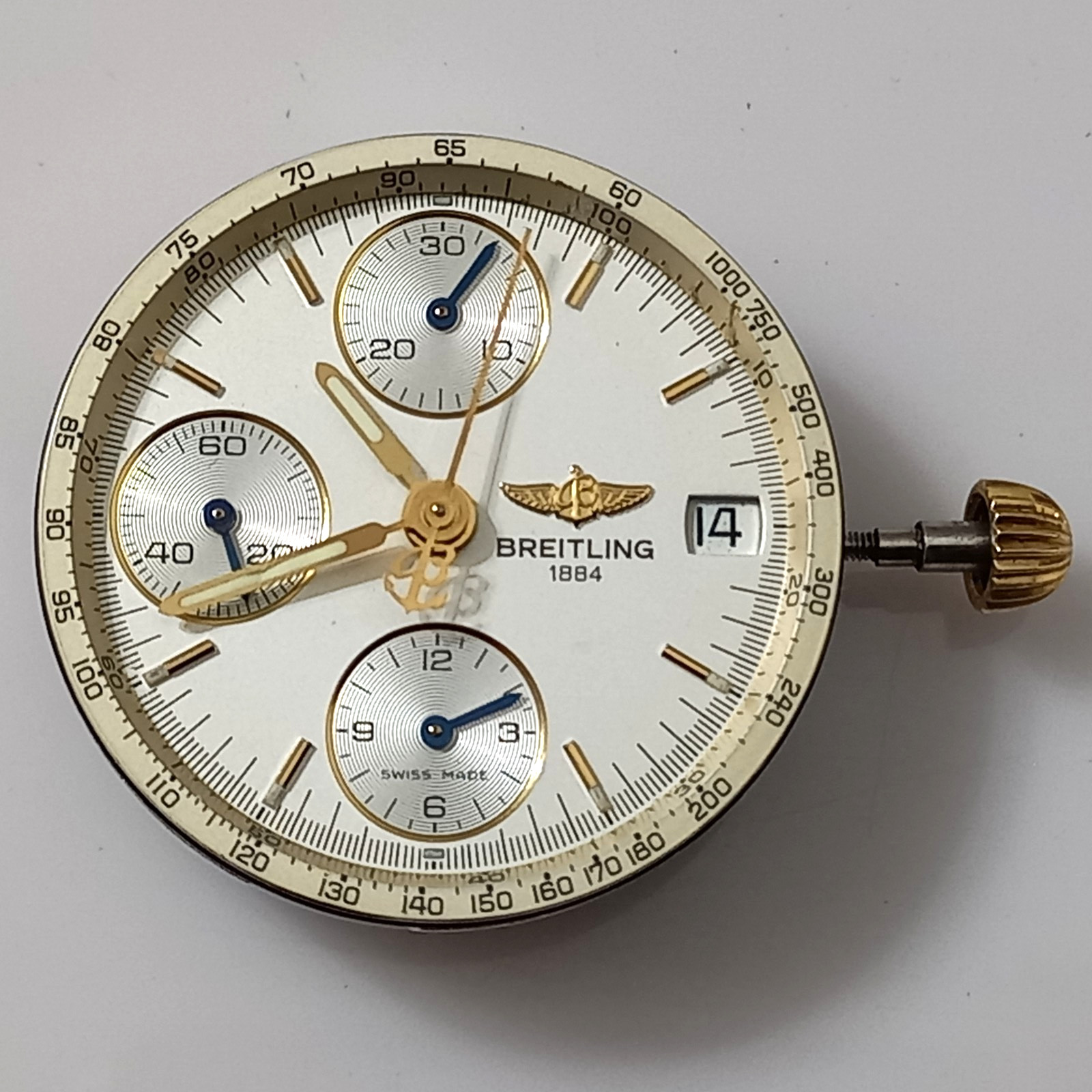 BREITLING CHRONOMAT (MOVEMENT, DIAL, HANDS, CROWN, TACHY…) EXCELLENT CONDITION
