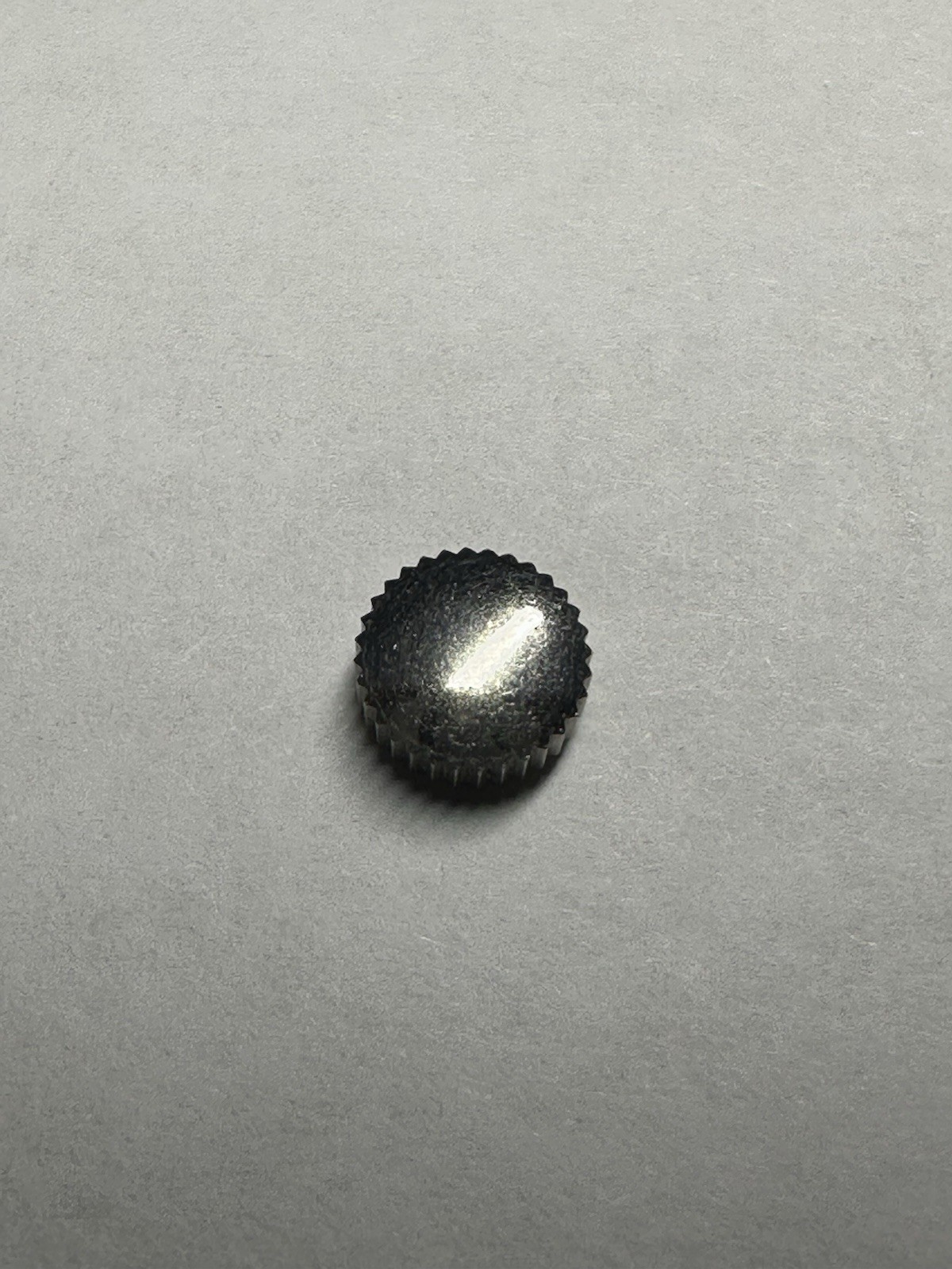 Unbranded Stainless Steel Watch Crown 6mm x 2.5mm