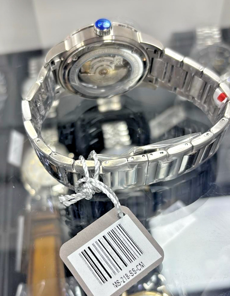 Mondia MS 218 SS CM Automatic Swiss Made Men’s 41mm Steel Watch New