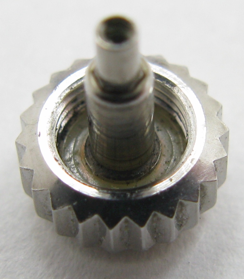 Rolex white gold Crown diameter 6 mm tap 10 / used