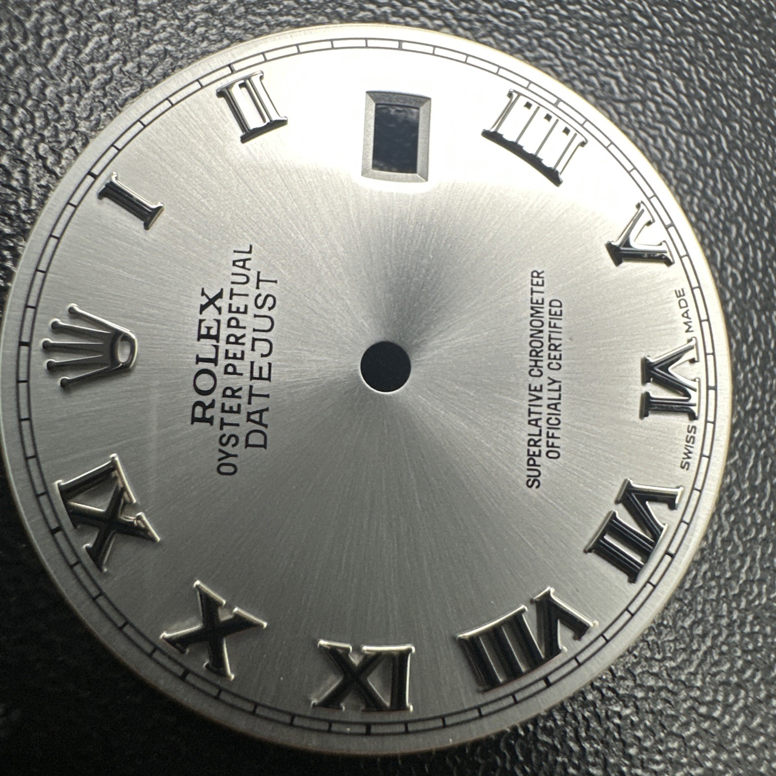 Rolex Dial Roman Silver 36mm Datejust S/S 116200/116234 Genuine Authentic