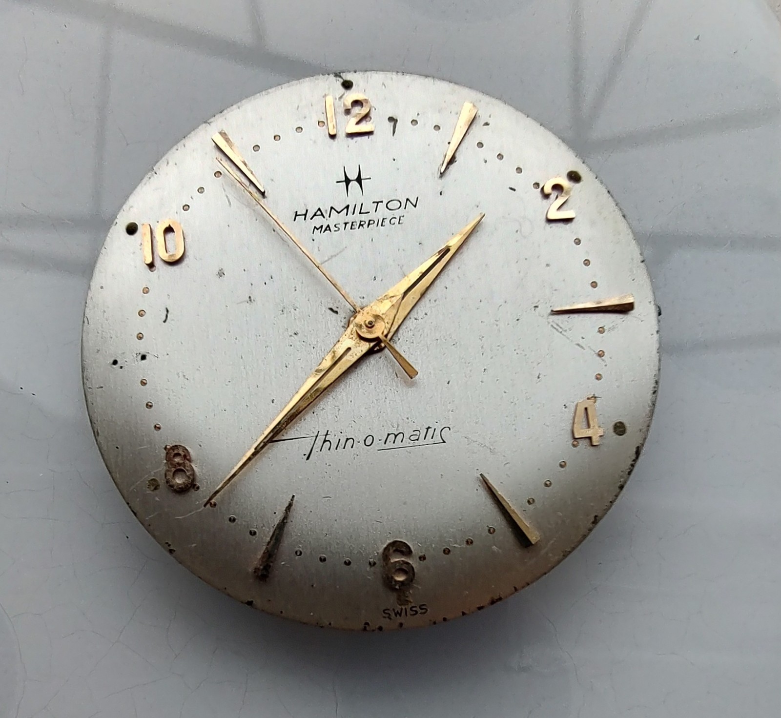 Genuine Gents 17j Hamilton Thin O Matic Movement (Cal 623) in Running Order