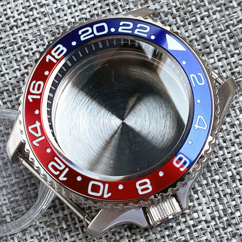 Domed Sapphire 200M Waterproof 41mm SKX Diver Watch Caase Steel for NH35 NH34 PT
