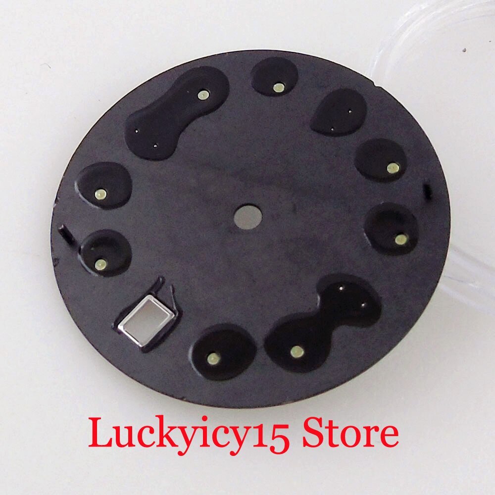 29MM Accessories Left Hand Watch Dial Fit NH35 Movement Automatic Men Case Watch