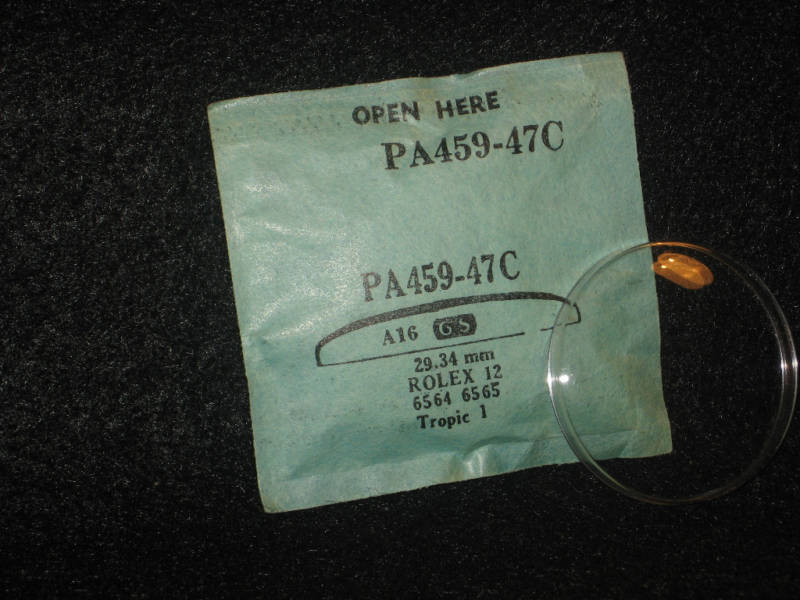 NOS Watch Crystal – Various Sizes For Rolex Watches