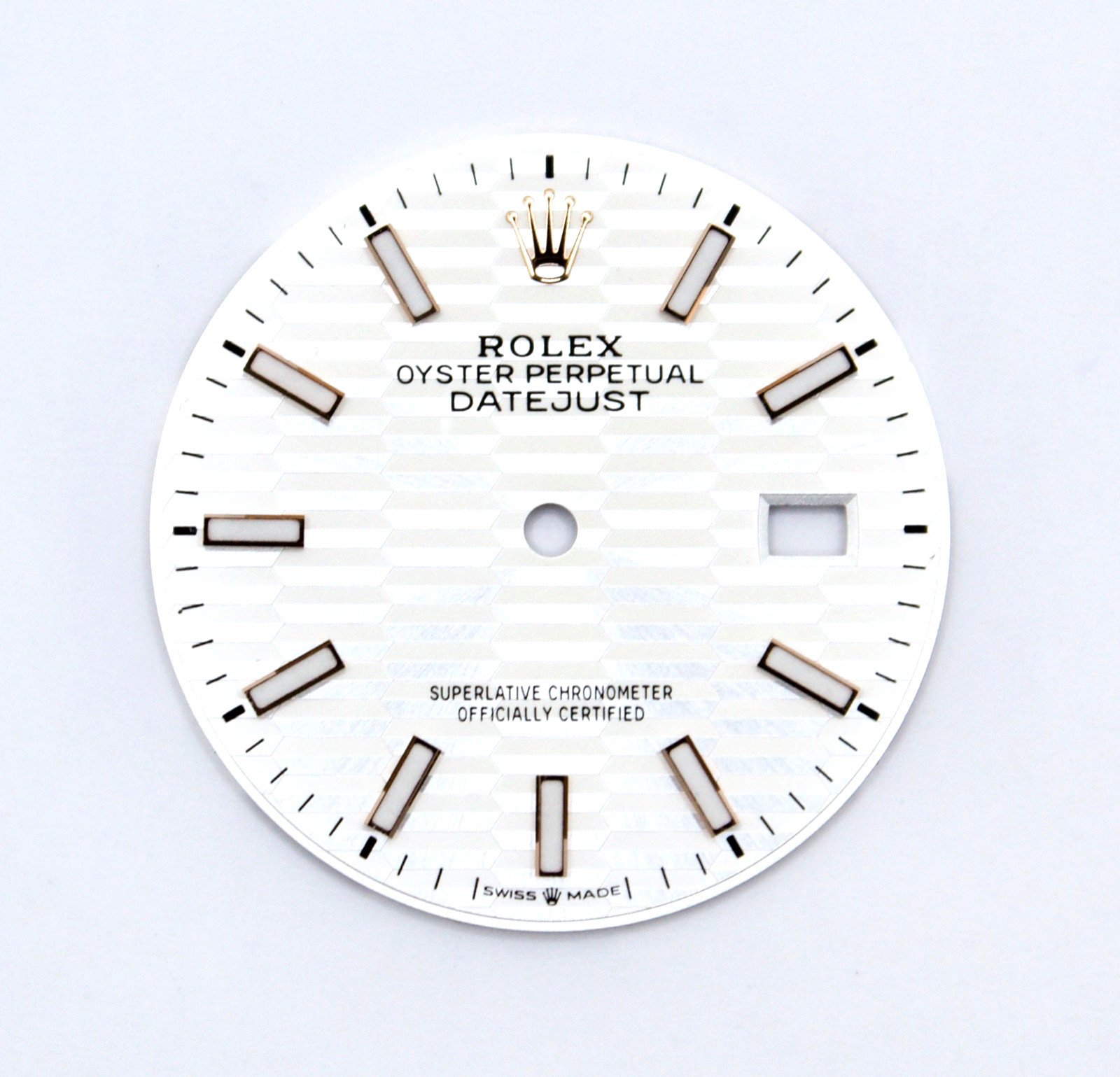 ORIGINAL Rolex Dial 36mm Datejust Silver Two Tone RG 126231/126281/126201