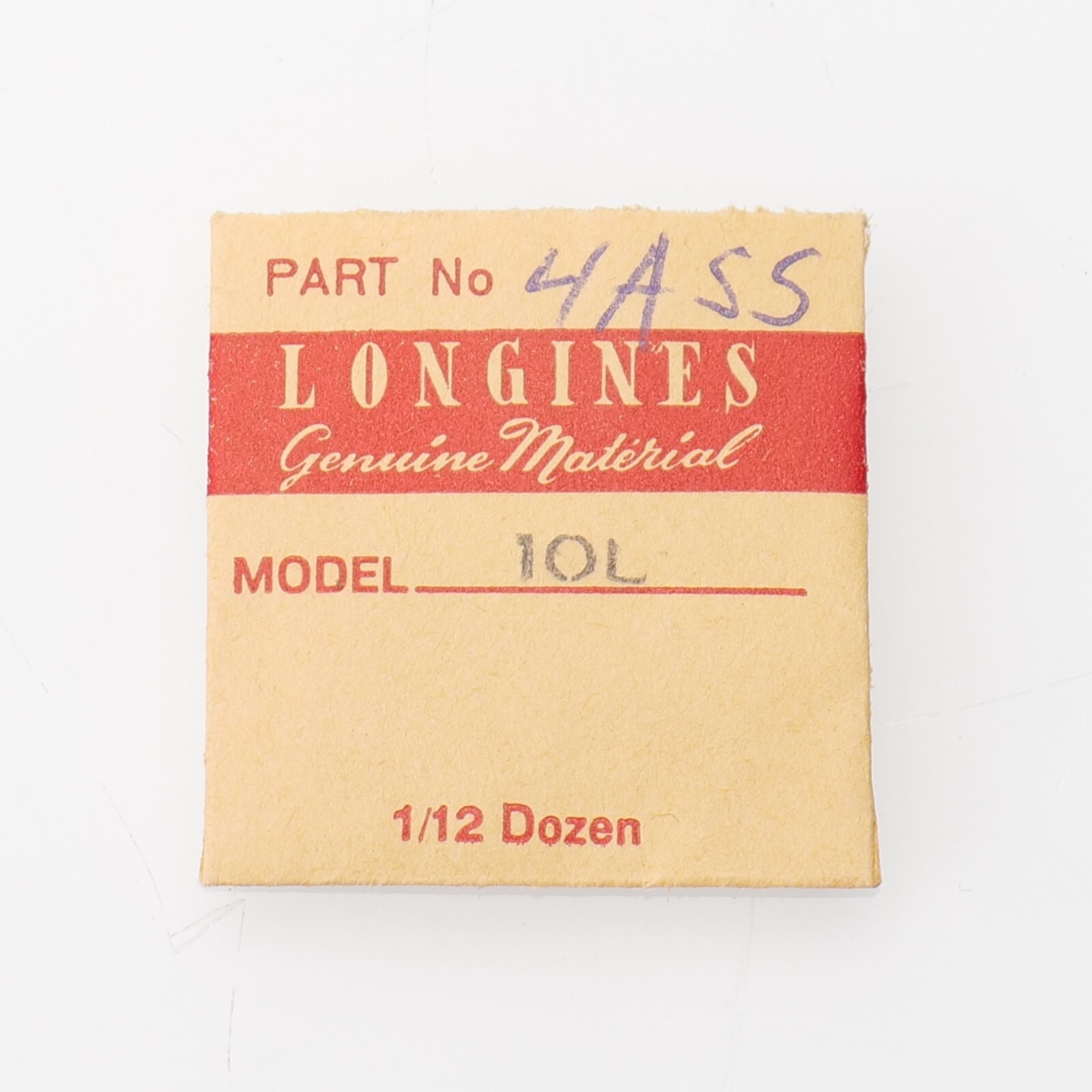 NOS Longines 10L, 10LS Sweep Seconds Pinion Watch Part New Old Stock (C12D9)