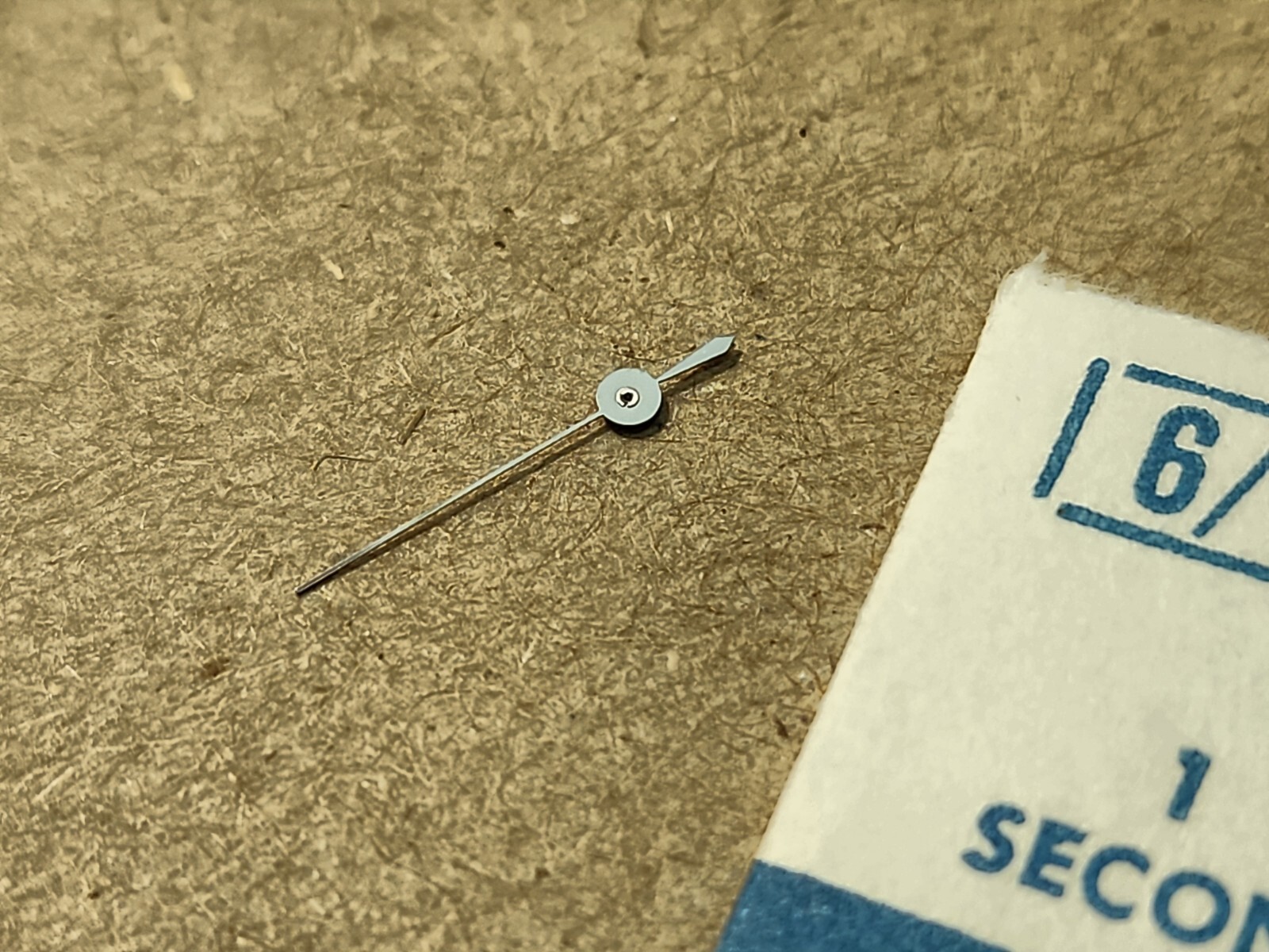 Original Factory NOS Elgin 6/0 P/N 6052 Silver Sweep Second Hand