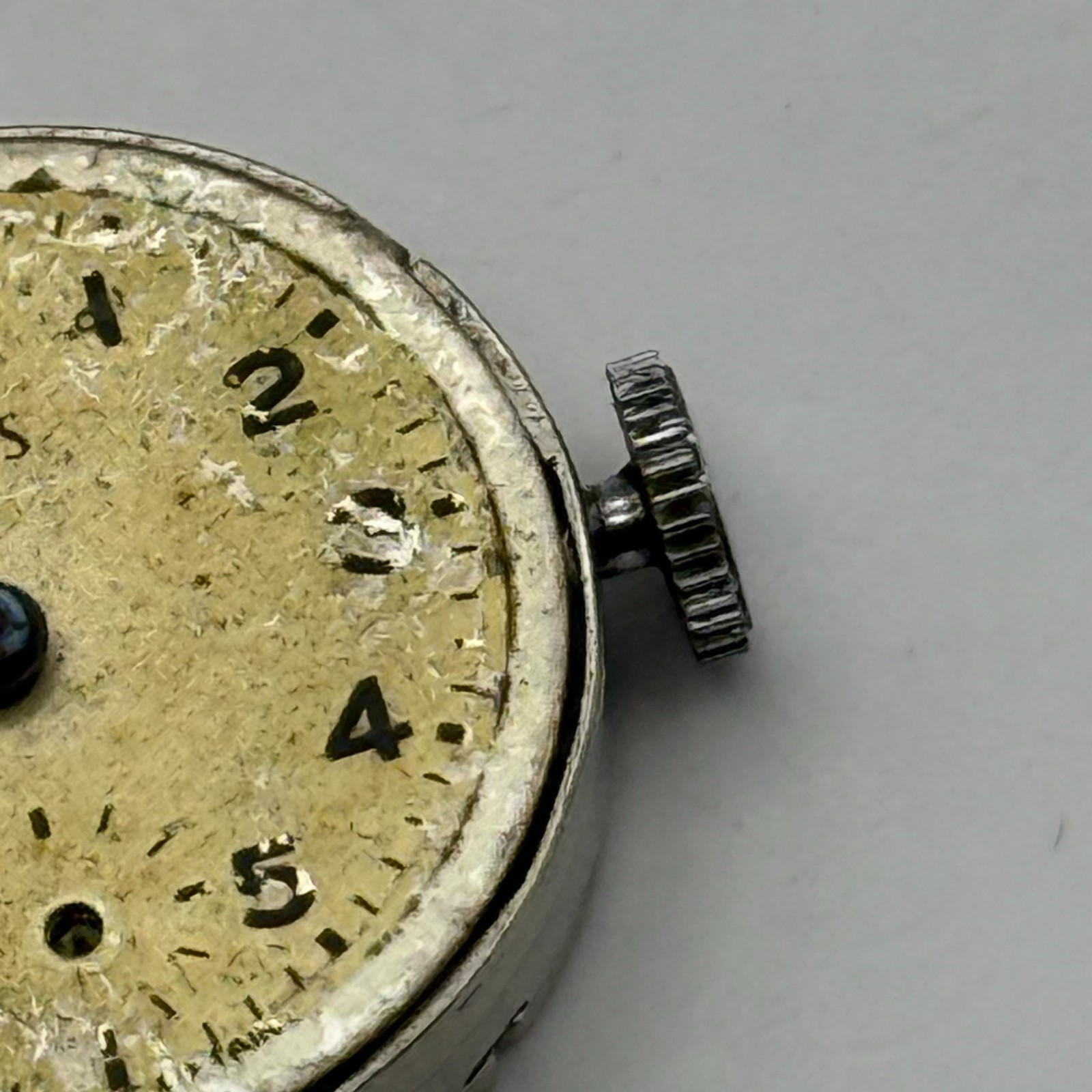 Smiths Cal 201 Watch Movement Great Britain Manual Wind Parts Repair 19.3mm