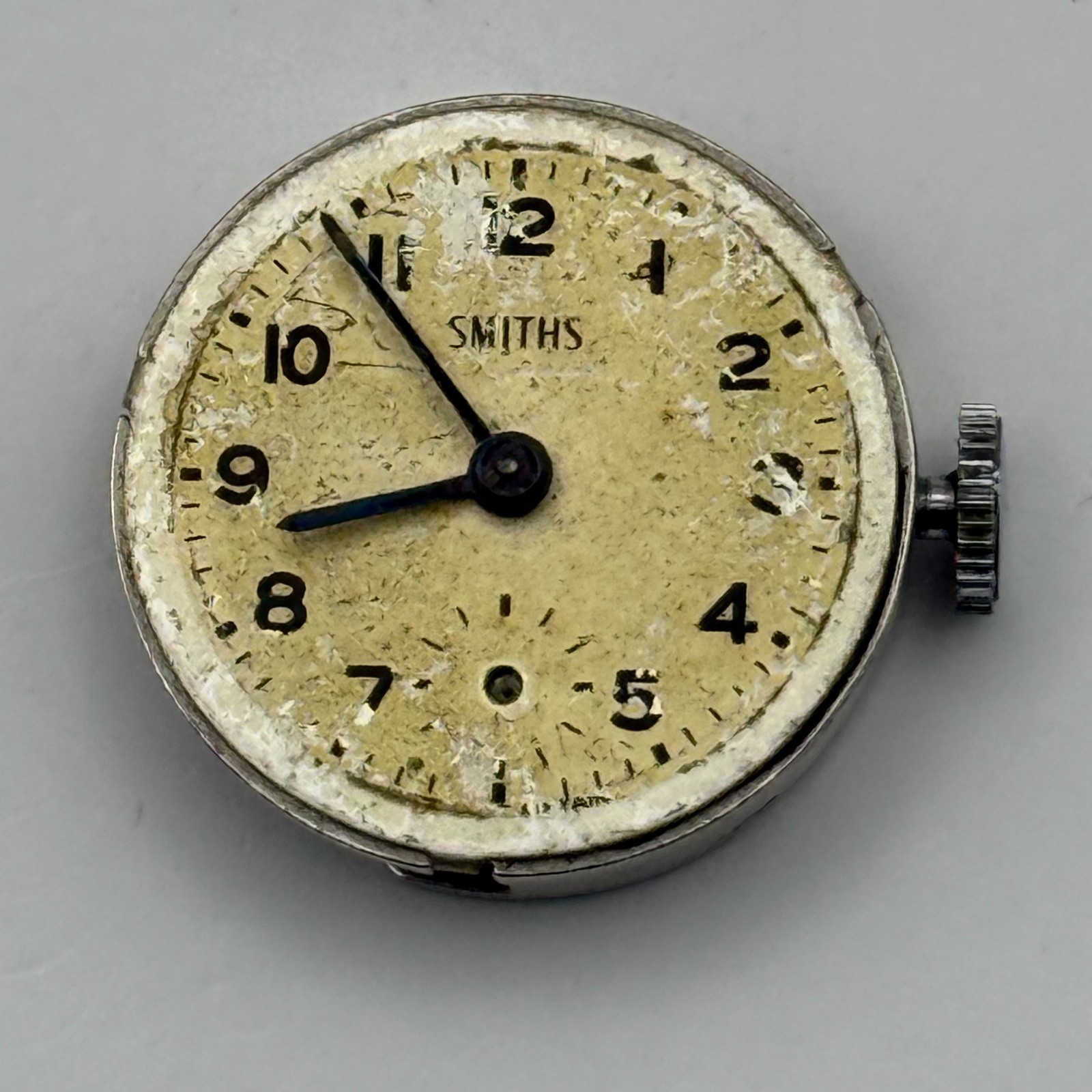 Smiths Cal 201 Watch Movement Great Britain Manual Wind Parts Repair 19.3mm