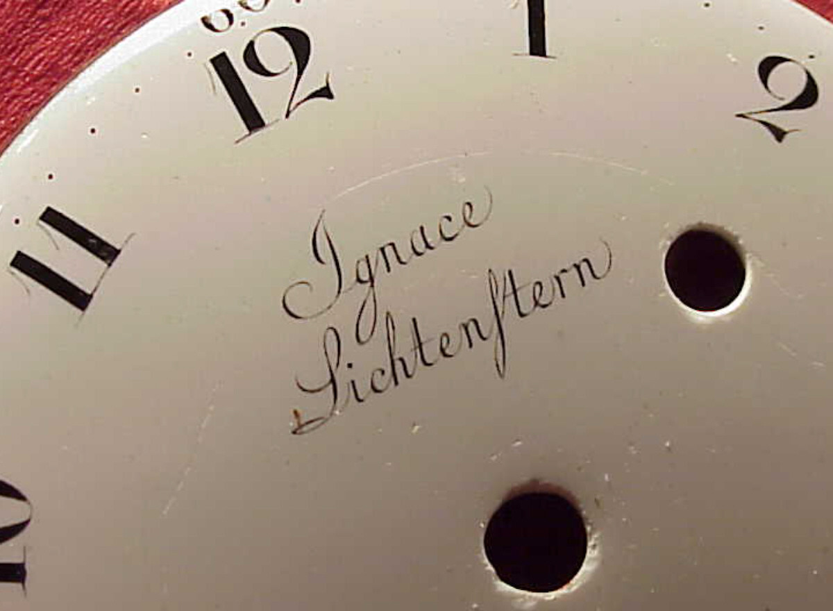 52mm IGNACE LICHTENSTERN WEIN REPEATER BELL STRIKE VERGE FUSEE POCKET WATCH MT