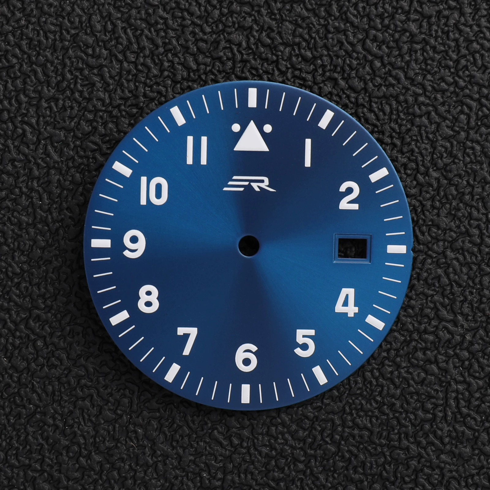 33.5mm Pilot Watch Dial Green Luminous For Nh35 Nh36 Movement Watch Accessories