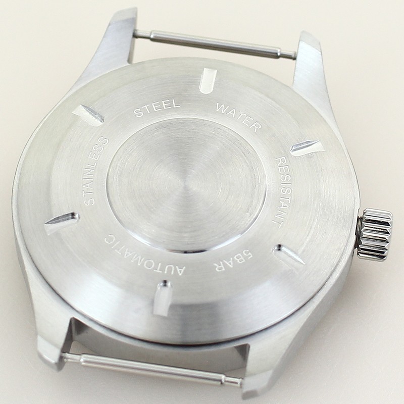 40mm Stainless Steel Watch Case for NH34 NH35 NH36 ETA2824 Movement