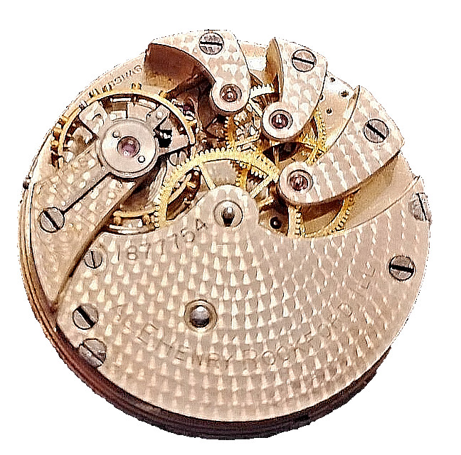 Longines 13.56 Pocket Watch Movement private label 1906 A.E. Henry