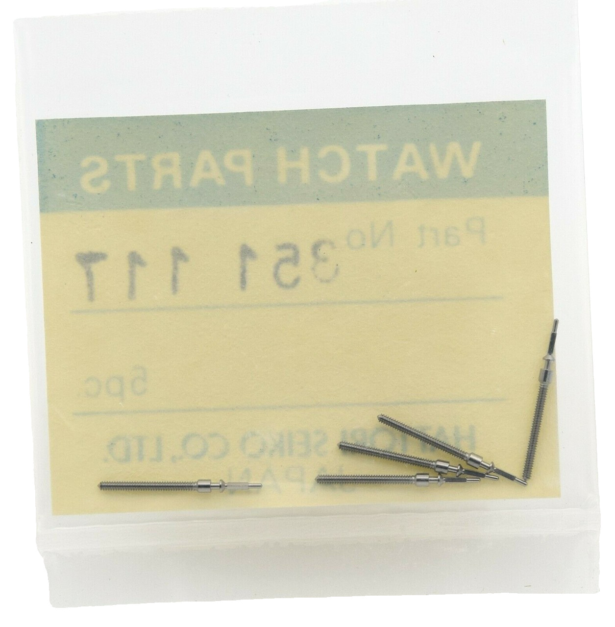 Seiko 351.117 Winding Stem for Cal. 1220A, 1221A, 1230A, 1231A, 1270, 1271A