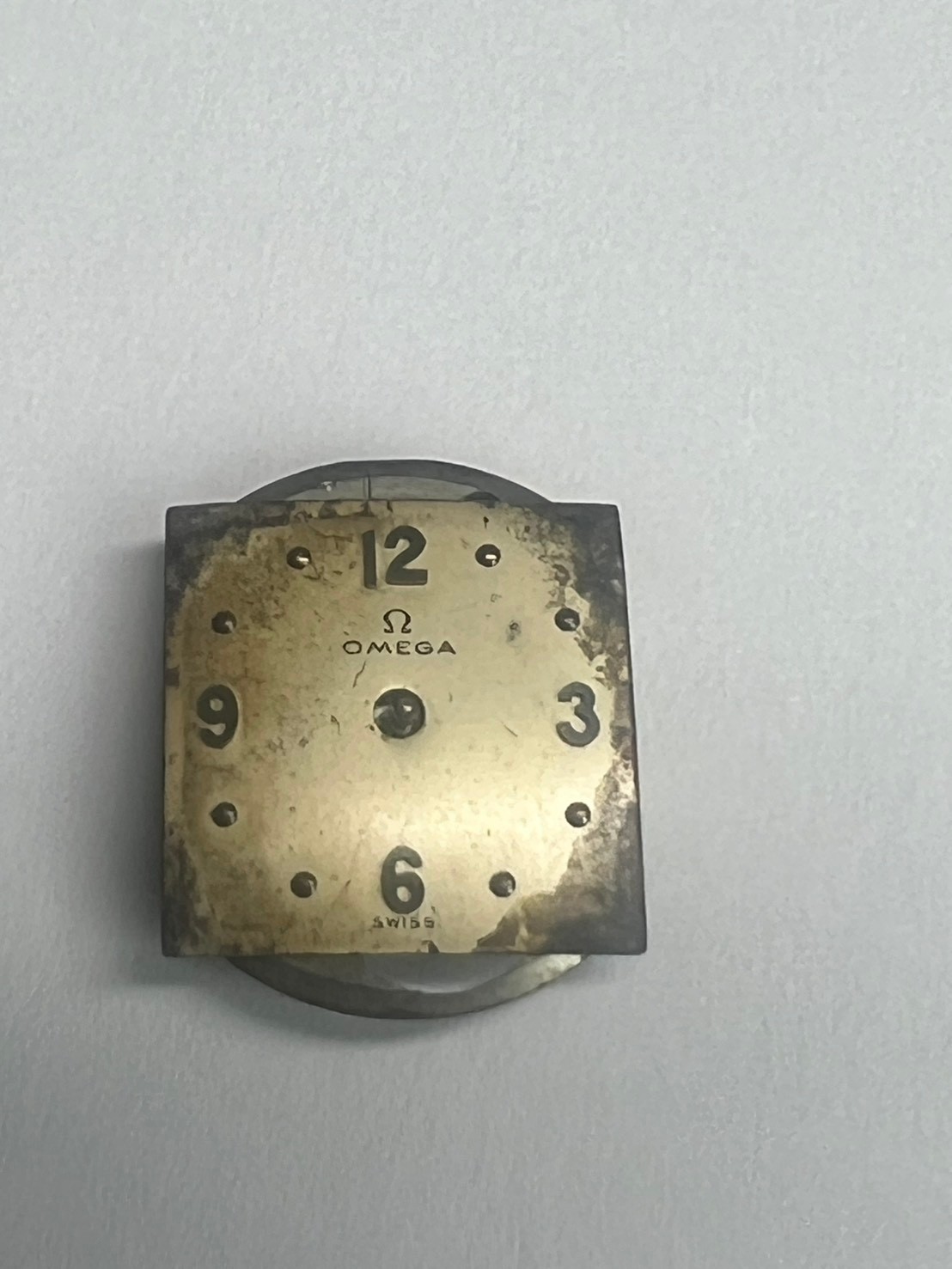 115. Omega cal oxg movement part good balance