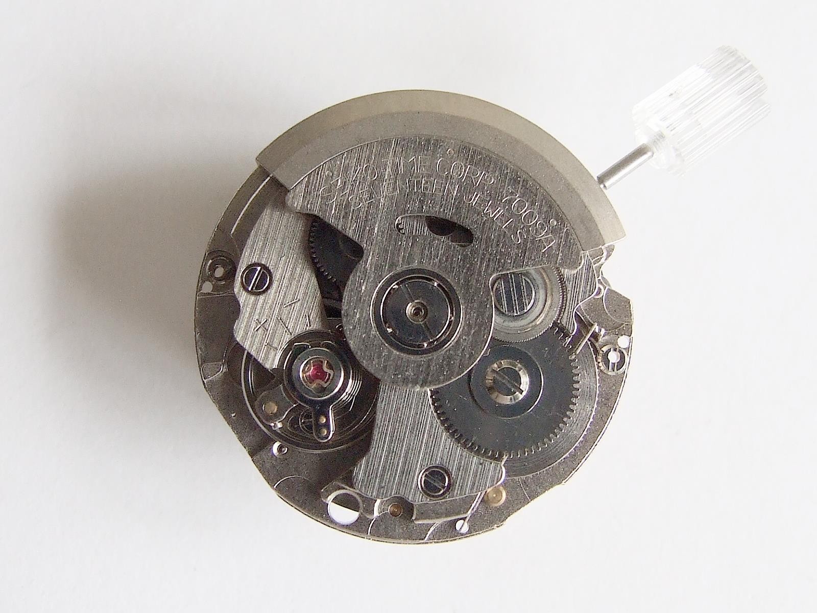 Seiko 7009A automatic watch movement. Working. New old stock.
