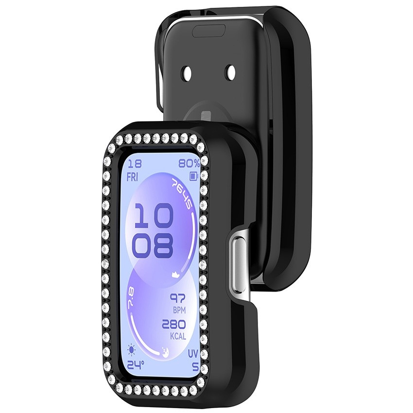 For Huawei Band 11 / 11 NFC Smartwatch Case Diamond Skeleton Protective Shell