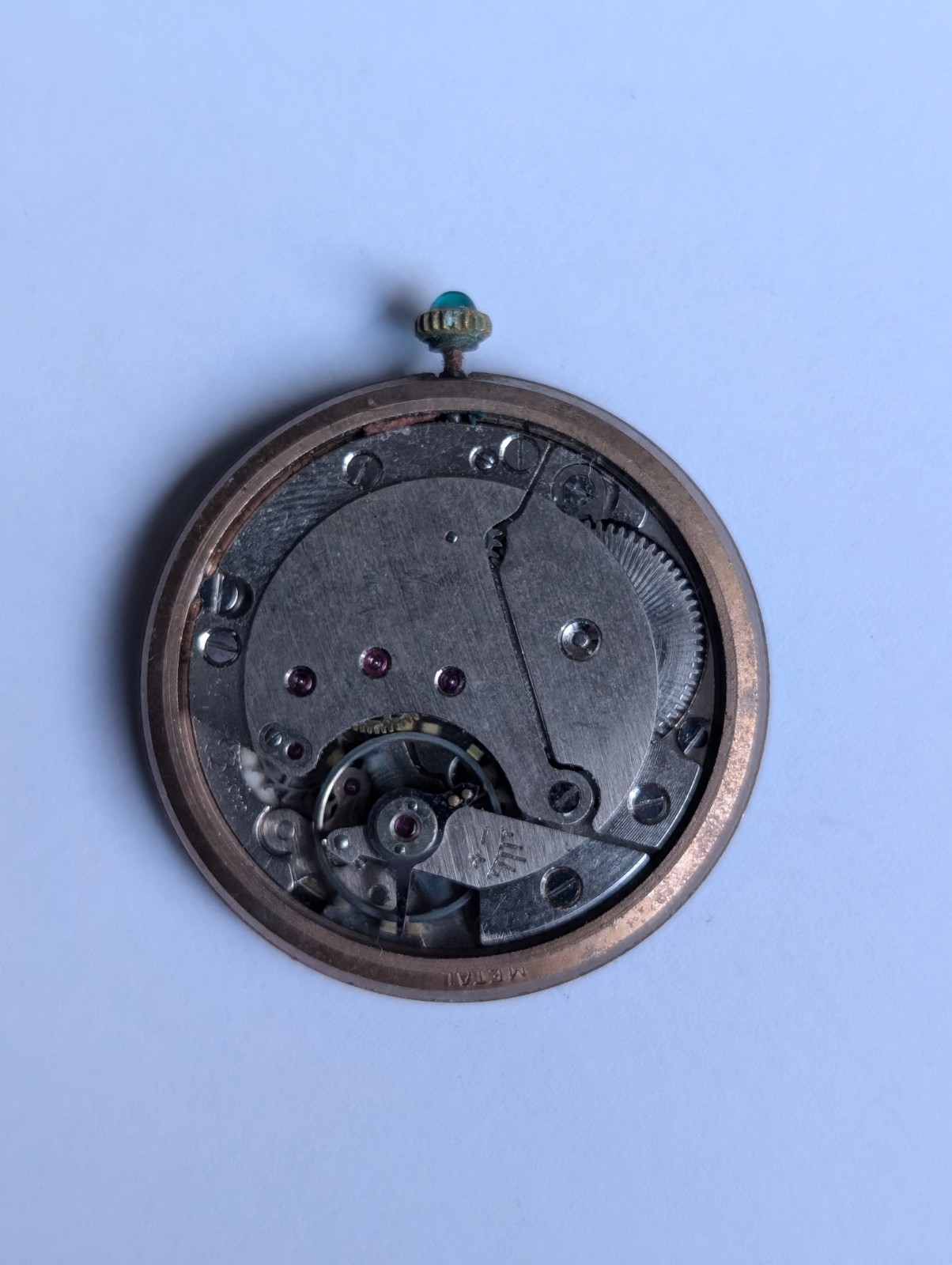 Vintage Felsa 4012 Mechanical Watch Movement (Runs)