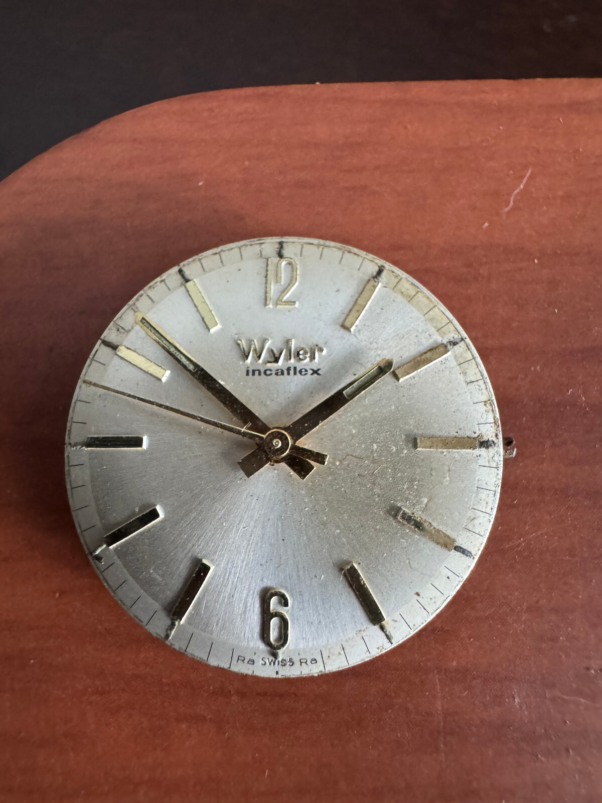VINTAGE MEN’S WYLER WRIST WATCH MOVEMENT CAL WM 222 ETA 2354 NOT RUNNING