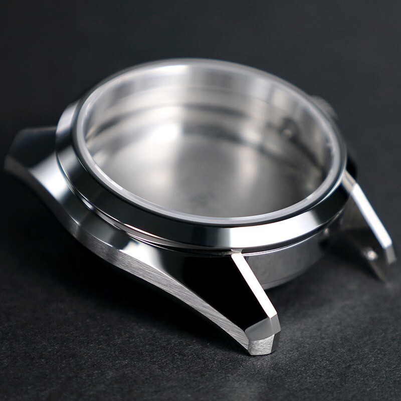 DS 44GS Watch Case 36.5mm Dress Watch Sapphire AR NH35 Luxury High quality 10Bar