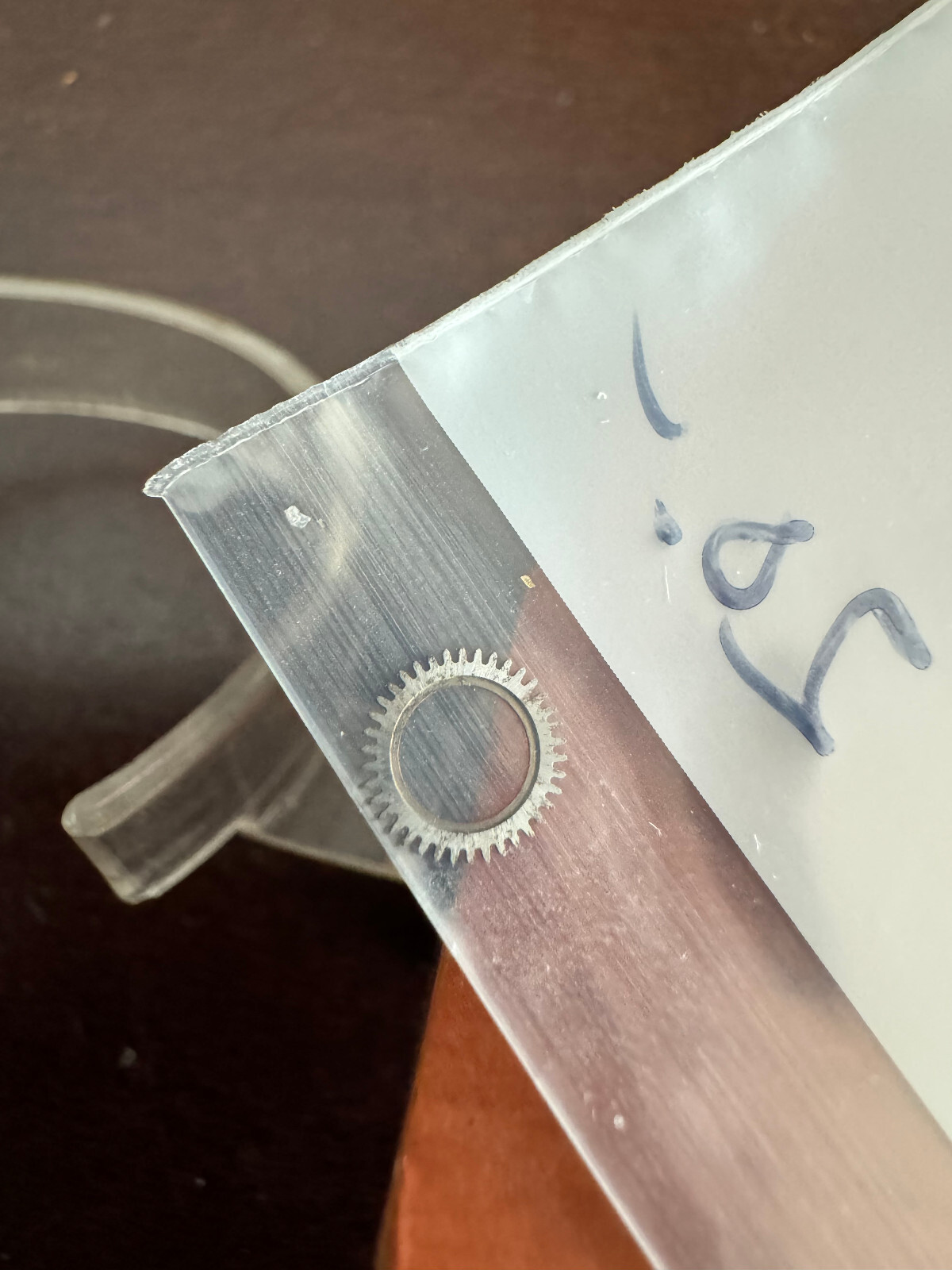VINTAGE CROWN WHEEL FOR OMEGA 470-1101 WRIST WATCH MOVEMENT