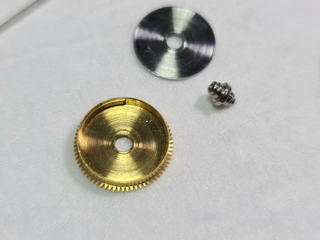 GENUINE COMPLETE BARREL ARBOR MAINSPRING SEIKO SPORTSMAN MOV’T 957 6660 6659 66