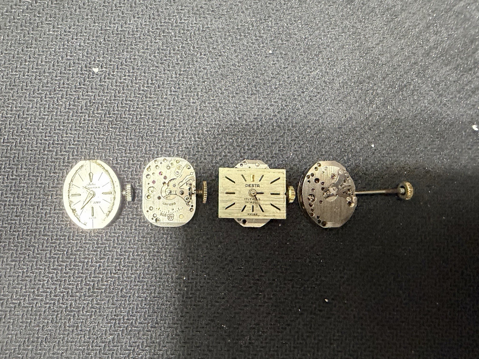 Lot 4 Working Jules Jurgensen Cesta Ladies Watch Movements- Working
